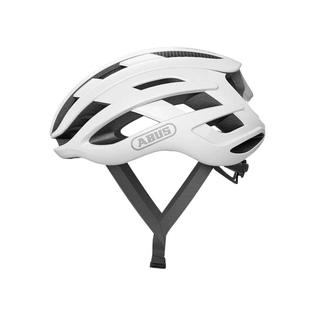 Casco Abus Airbreaker Bianco Opaco Polare, Taglia L