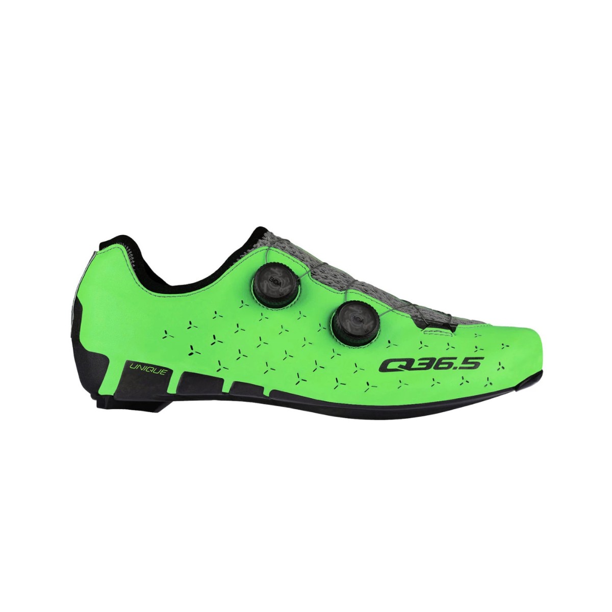 Scarpe Q36.5 Unique Road Fluor Green, Taglia 43,5 - EUR