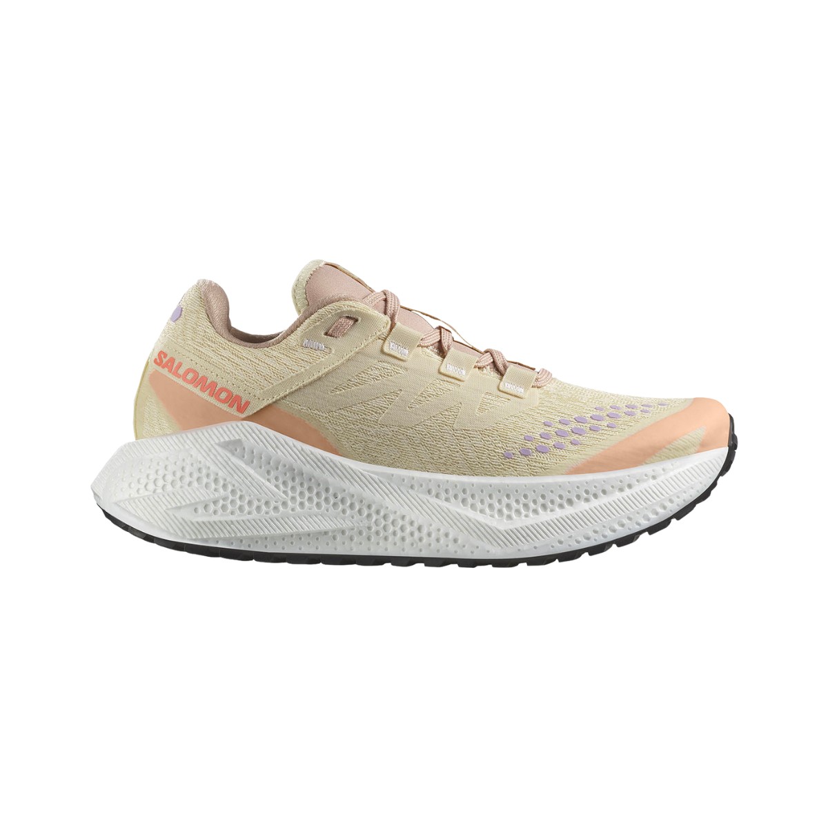 Scarpe Salomon Aero Glide 3 GVRL Beige Arancio Donna, Taglia EU 39 1/3