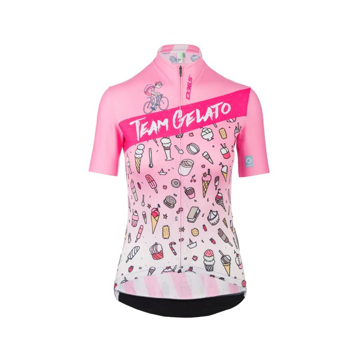 Maglia Donna Q36.5 Gregarius Pro Team Gelato Rosa, Taglia XS