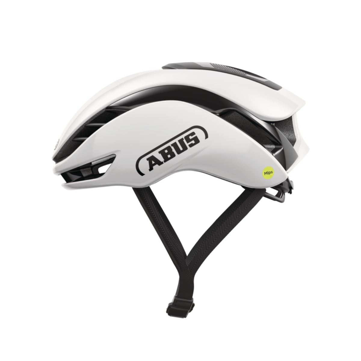 Casco Abus Gamechanger 2.0 MIPS Bianco e Nero, Taglia L (57-61 cm)