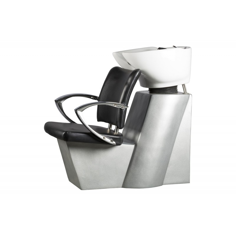 Lavatesta Michelangelo: Design Elegante con Massaggio Integrato (Nero)