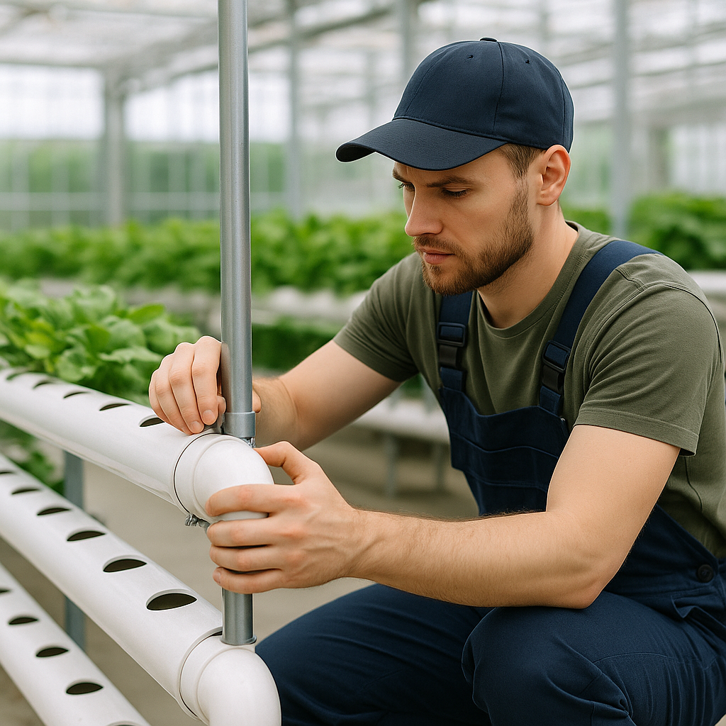 Condutture per idroponica: installazione efficiente