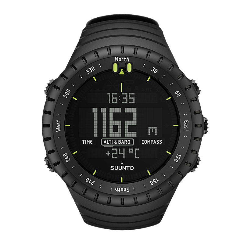 Suunto Core All Black: Orologio Multifunzione
