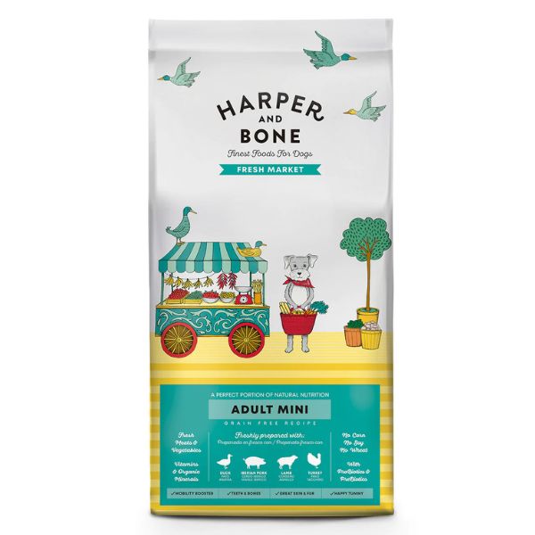 Harper & Bone Adult Mini Fresh market - 2 Kg - Spedizione Gratuita a Partire da 39€