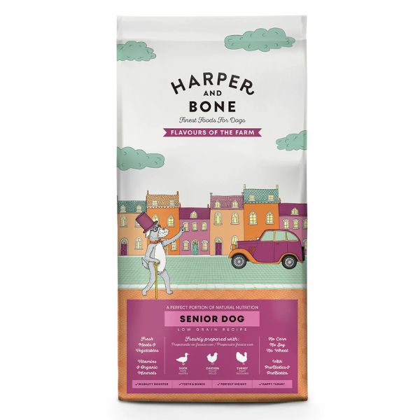 Harper and Bone Senior Flavours of the farm - 2 Kg - SPEDIZIONE GRATIS DA 39€