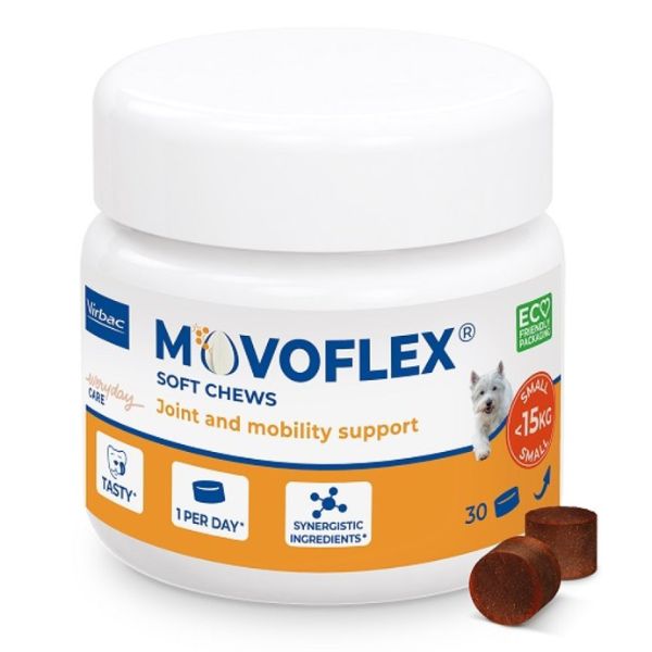 Virbac Movoflex Soft Chews integratore per cani - confezione da 30 com