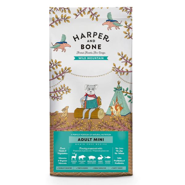 Harper and Bone Adult Mini Wild mountain - 2 Kg - SPEDIZIONE GRATIS DA 39€