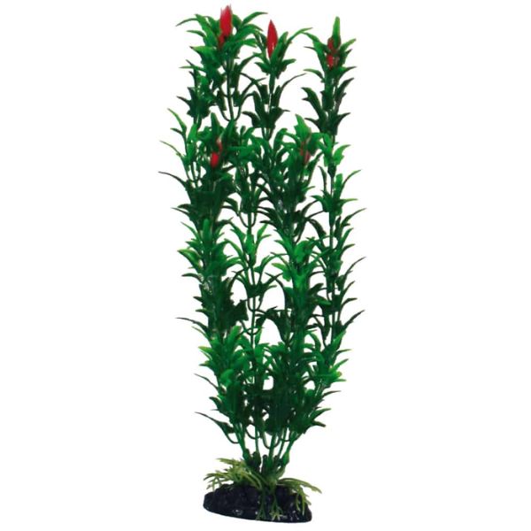 Pianta Finta Decorativa per Acquario Amtra - Bicolore - Medium - Egeria Flowers - SPEDIZIONE GRATIS DA 39€