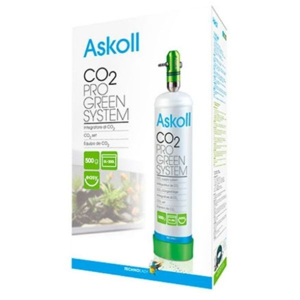 Kit Completo CO2 per Acquari Pro Green System Askoll - 1 Kit - SPEDIZIONE GRATIS DA 39€