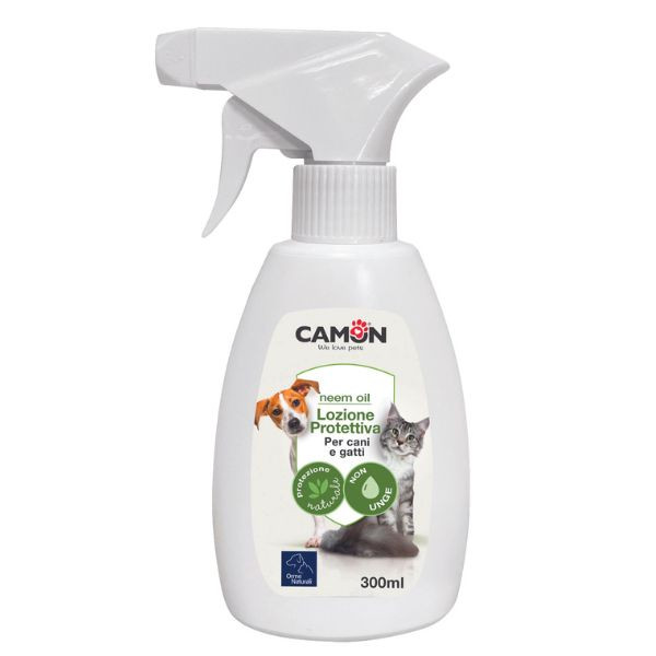 Orme Naturali: Lozione Protettiva all'Olio di Neem - 300 ml - Antiparassitario per Cani - Spedizione Gratuita da 39€