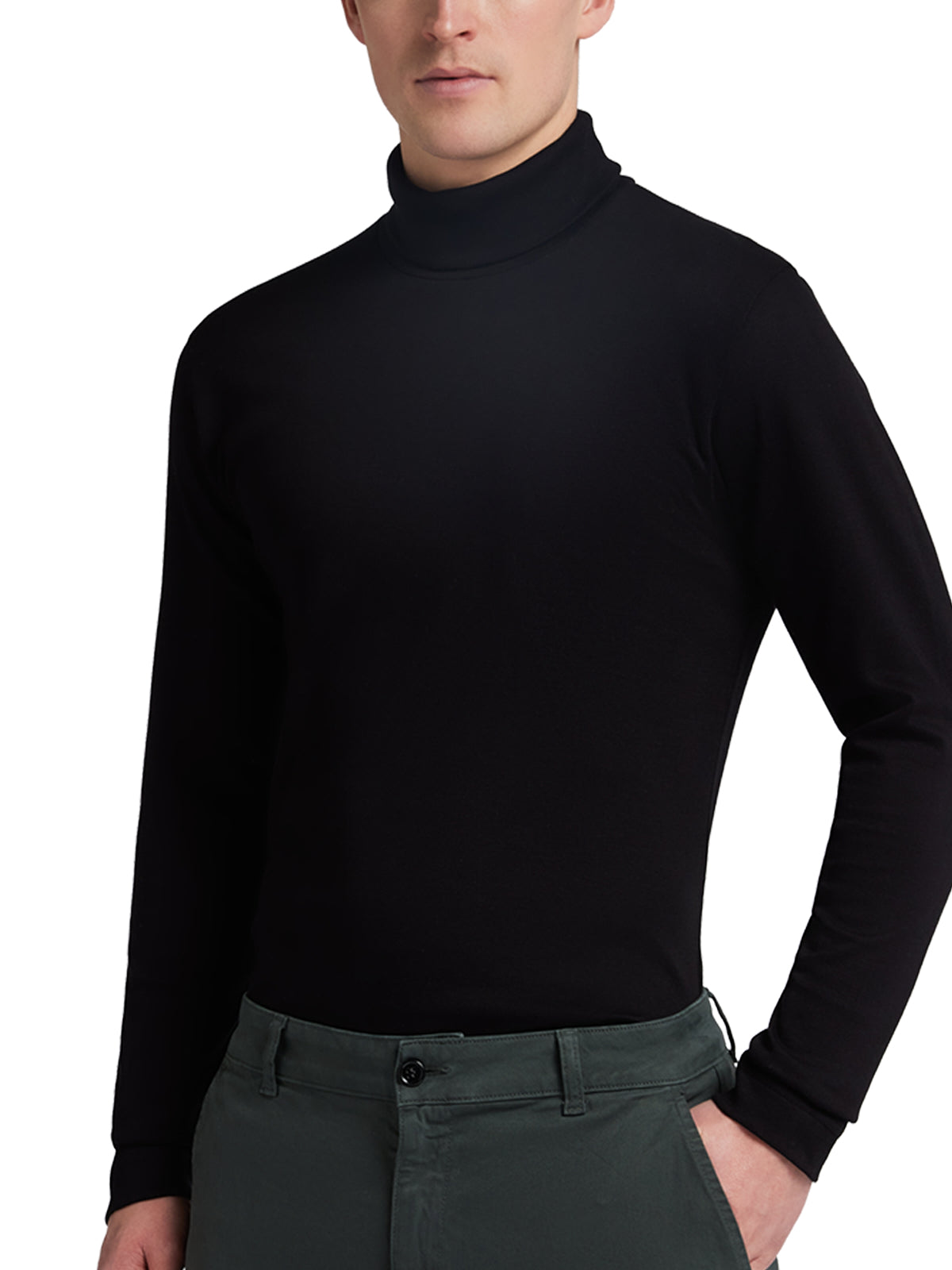 Dolcevita manica lunga uomo, caldo cotone