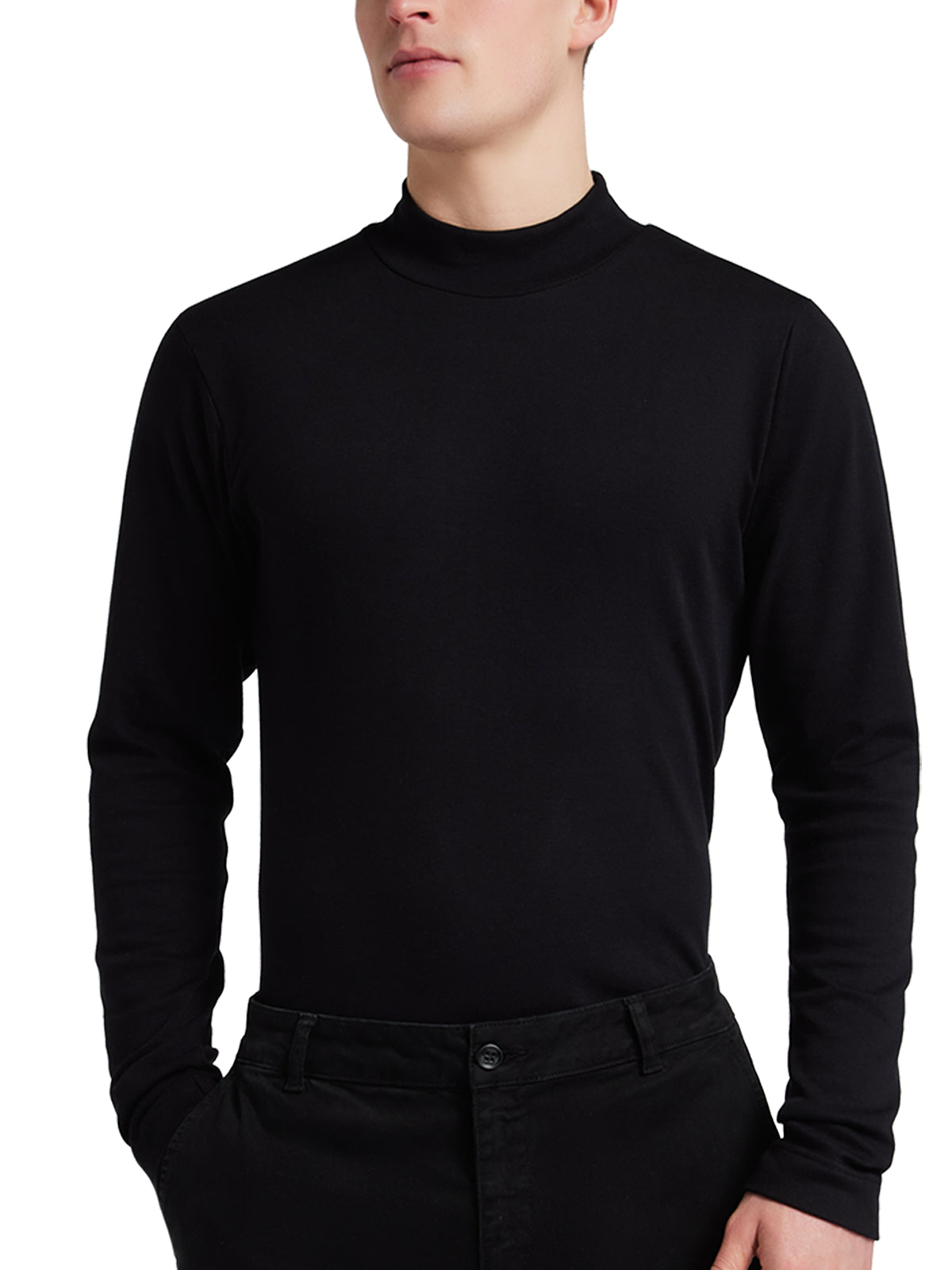 Lupetto Manica Lunga Uomo, Cotone Caldo Liabel