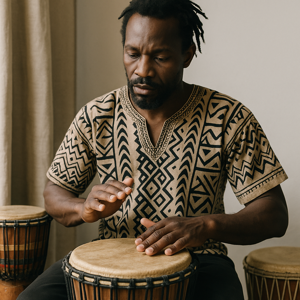 Tamburi parlanti: suonare e tecniche tradizionali