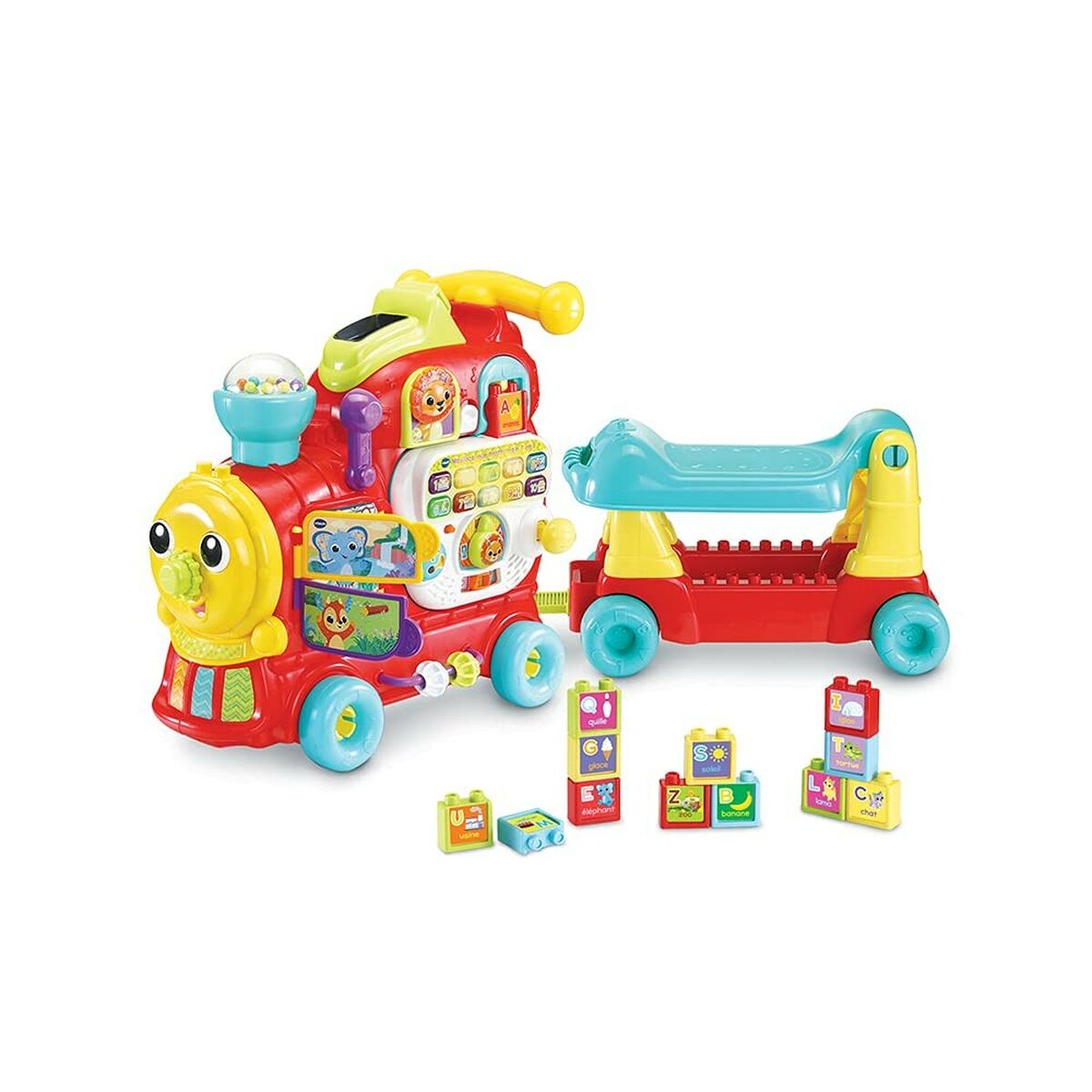 Triciclo vtech baby maxiloco mon trotti treno 7 in 1 (fr)