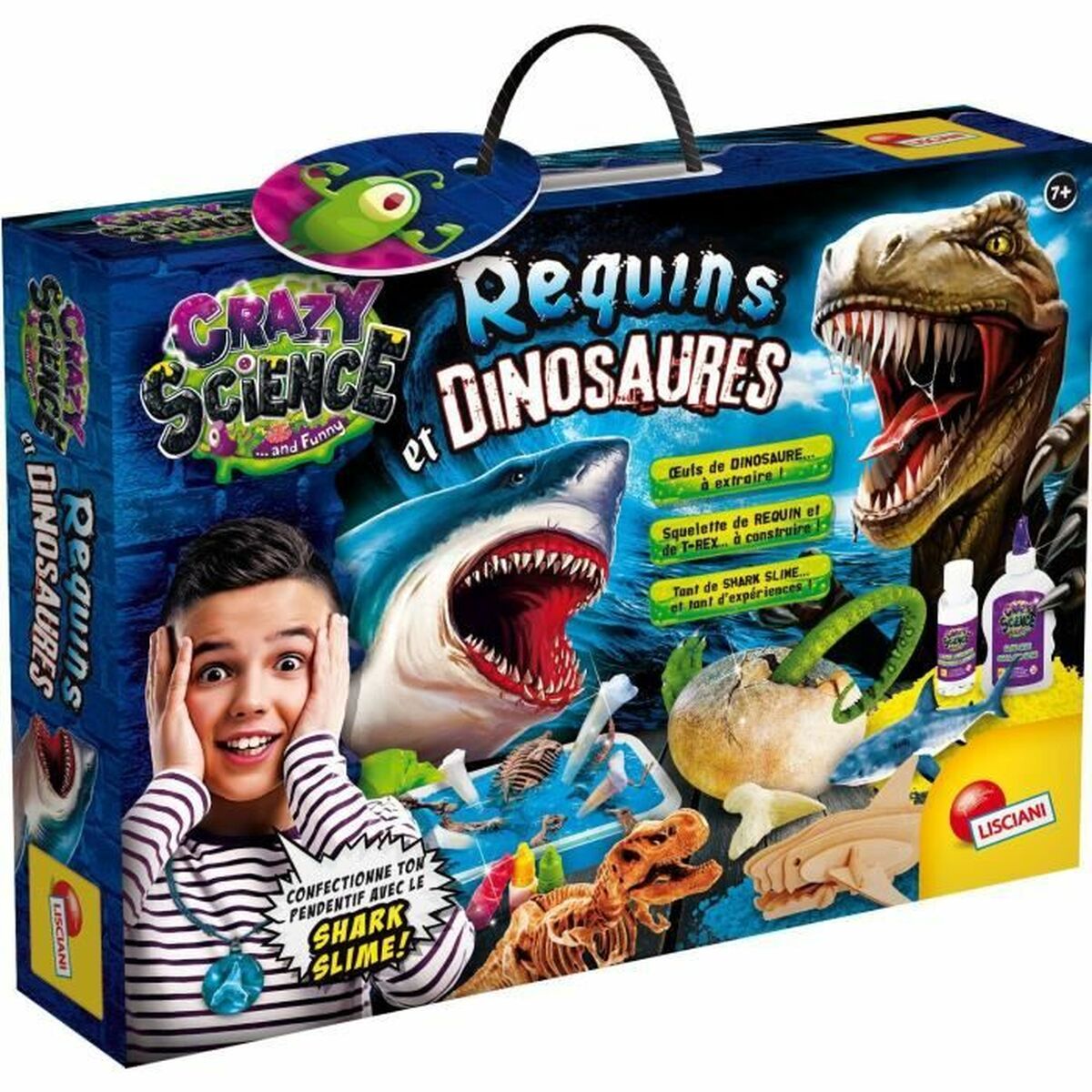 Game scientifico Lisciani Giochi STEM Dinosaur Kit di costruzione (FR)