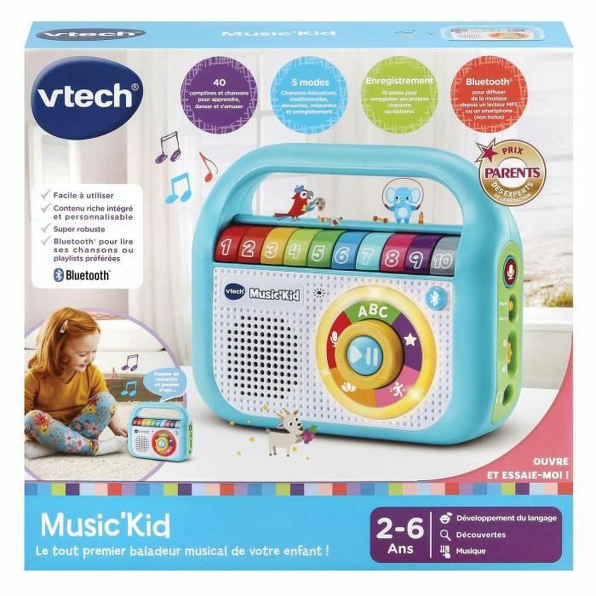 Giocattolo musicale vtech baby music'kid