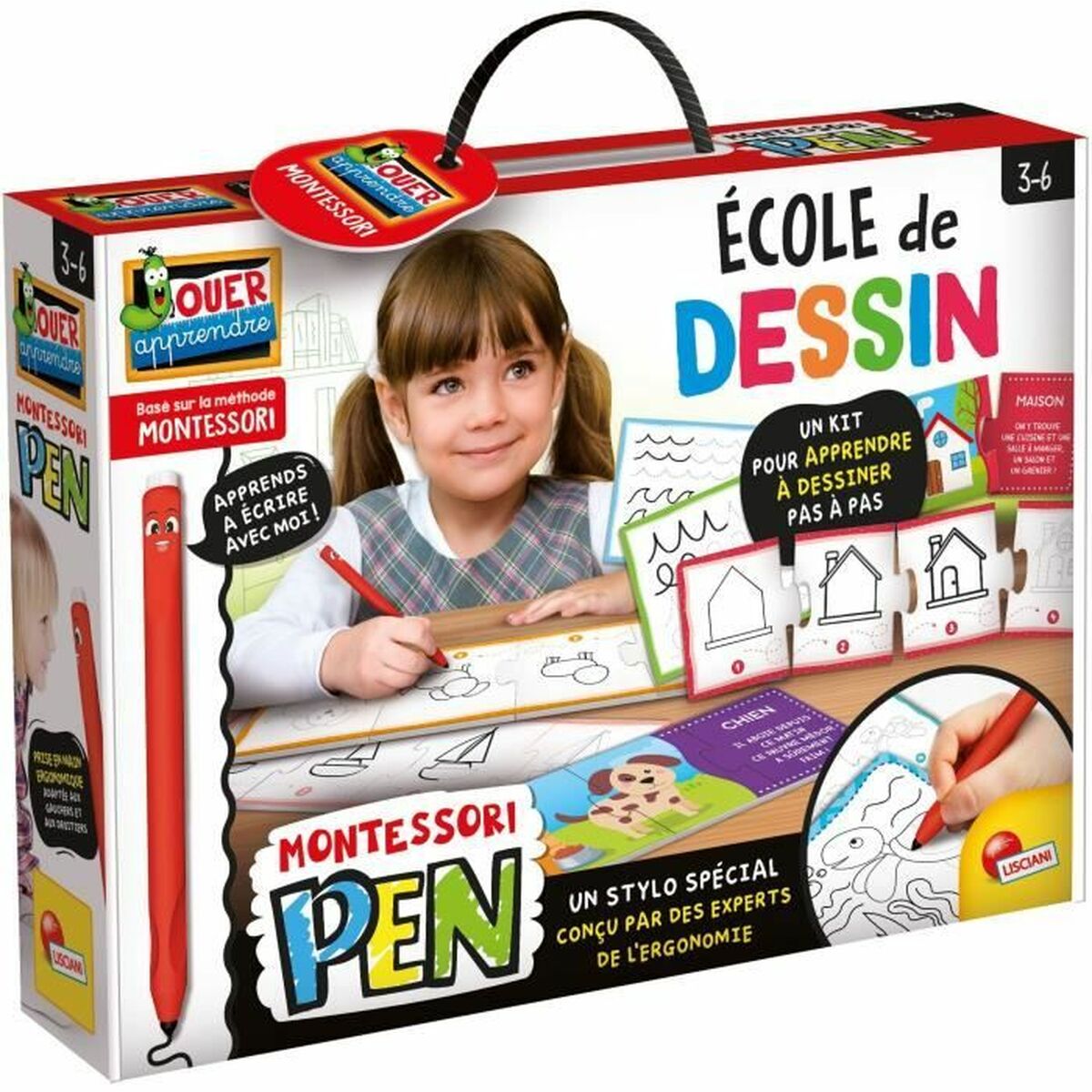 Gioco educativo Lisciani Giochi École de Dessin (FR)