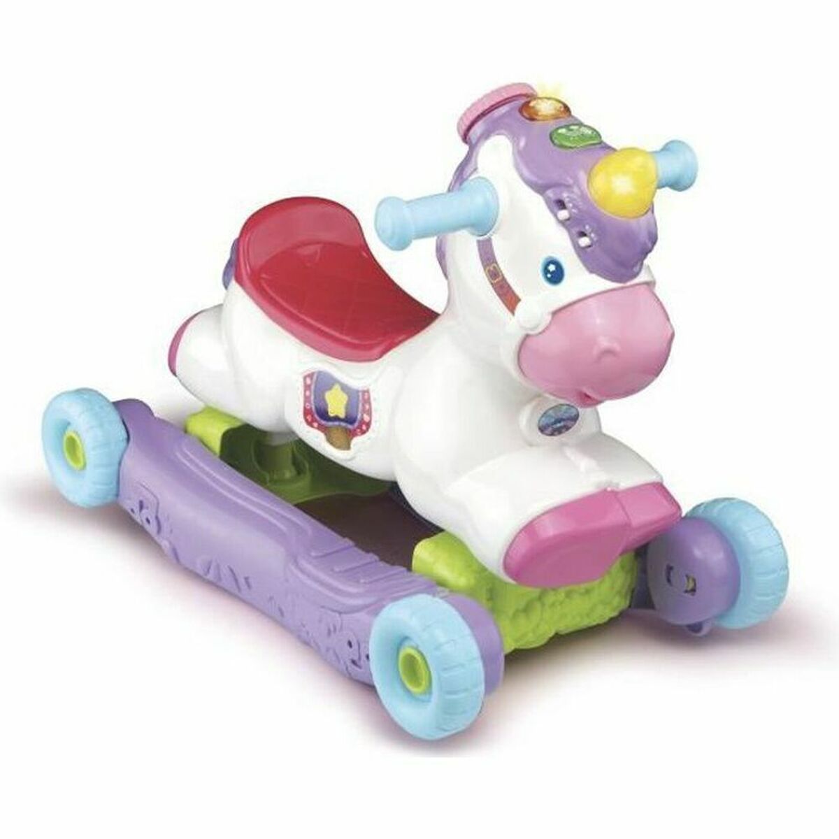 Triciclo vtech baby cléo, ma licune basculo multicolour