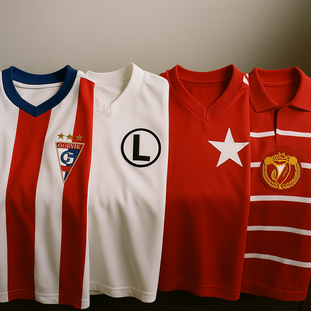 Maglie delle squadre polacche: le più iconiche
