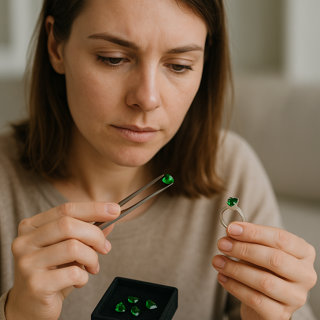 Come scegliere la tsavorite perfetta per un anello