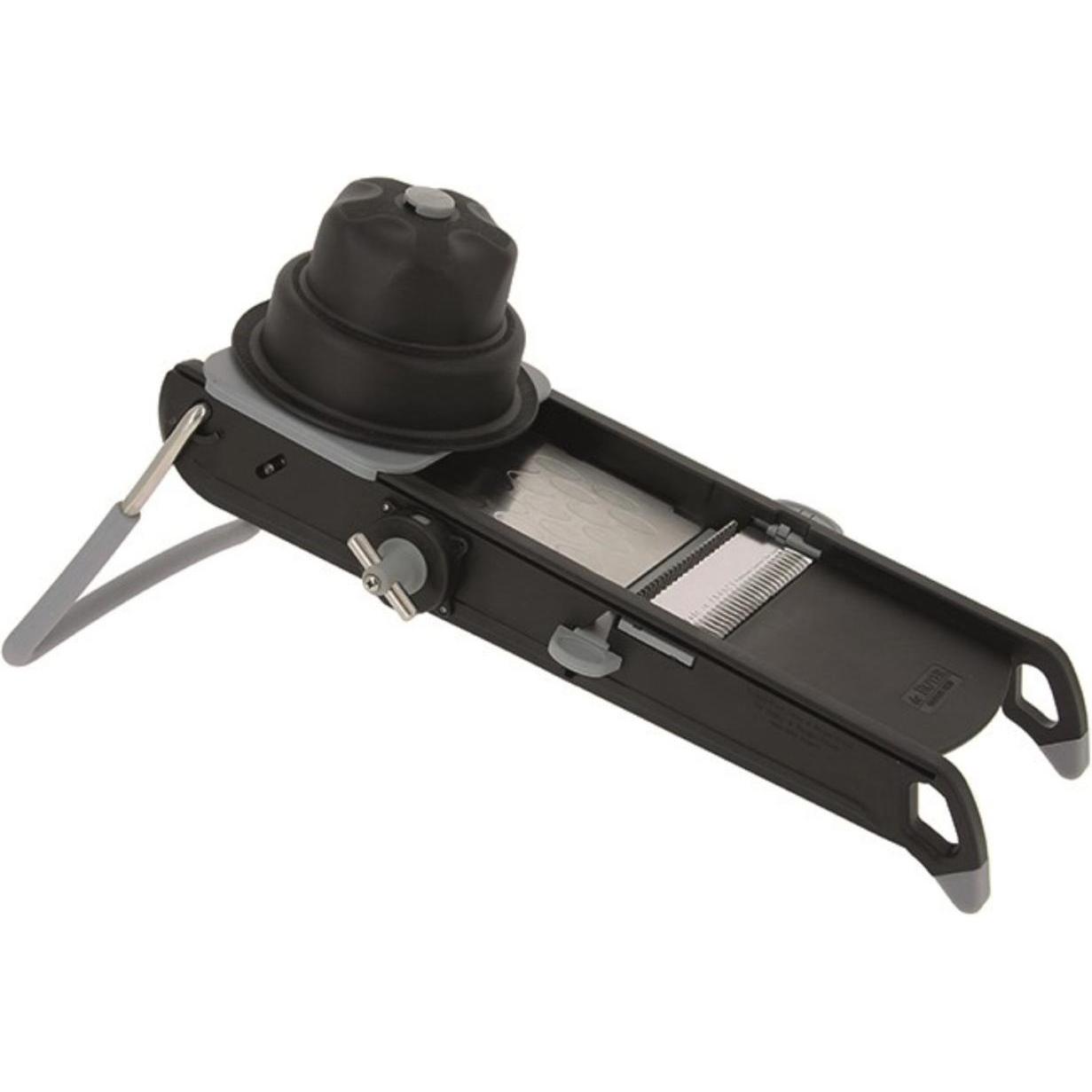 de Buyer Mandoline: Grattugia Multifunzione Nero & Bianco