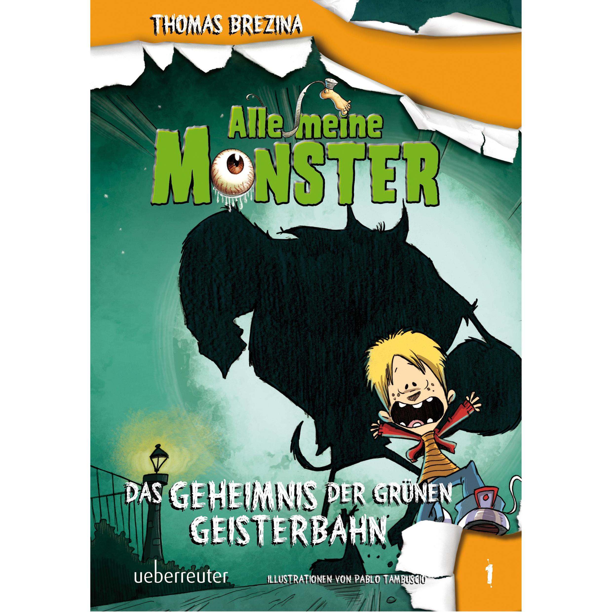Alle meine Monster 01. Das Geheimnis der grünen Geisterbahn, Libro per bambini di Tommaso Brezina