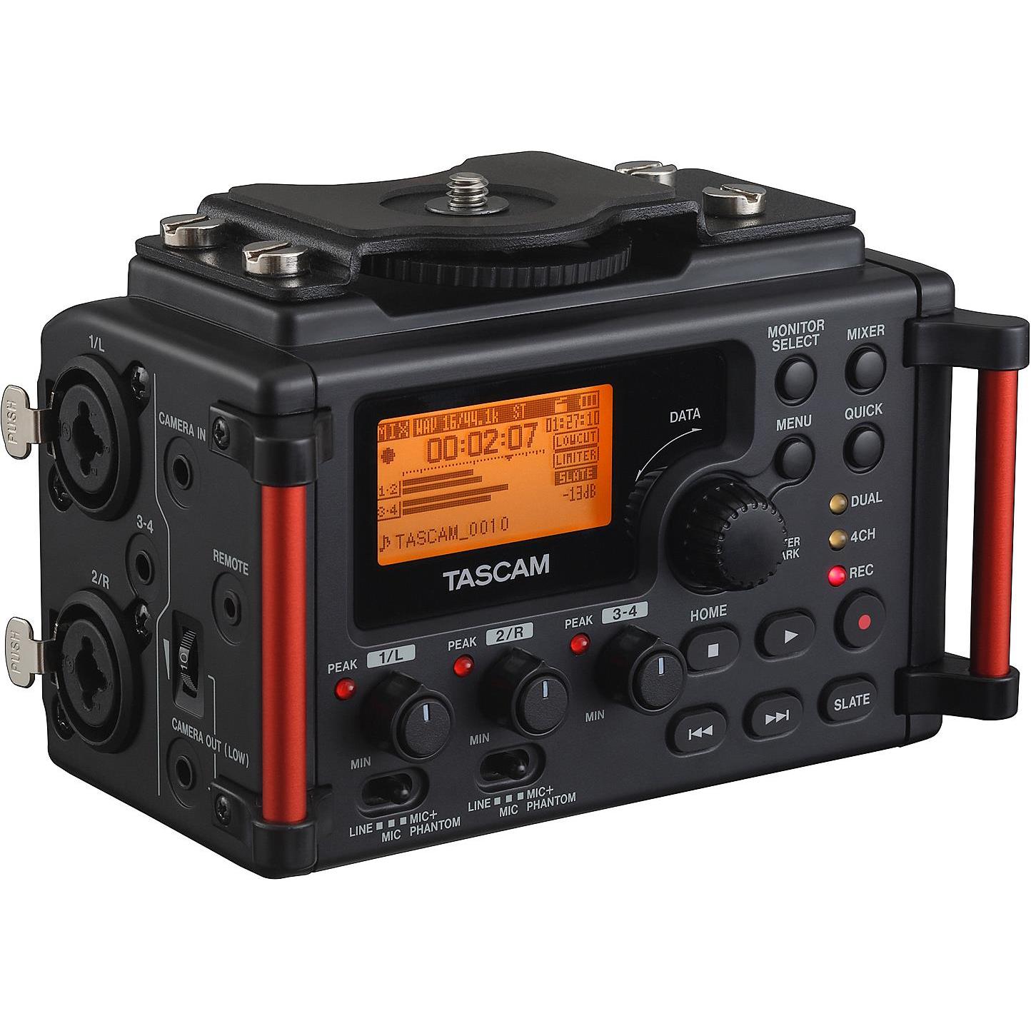 Tascam Dr-60dmkii (Registratore audio DSLR), Registratore audio, Nero