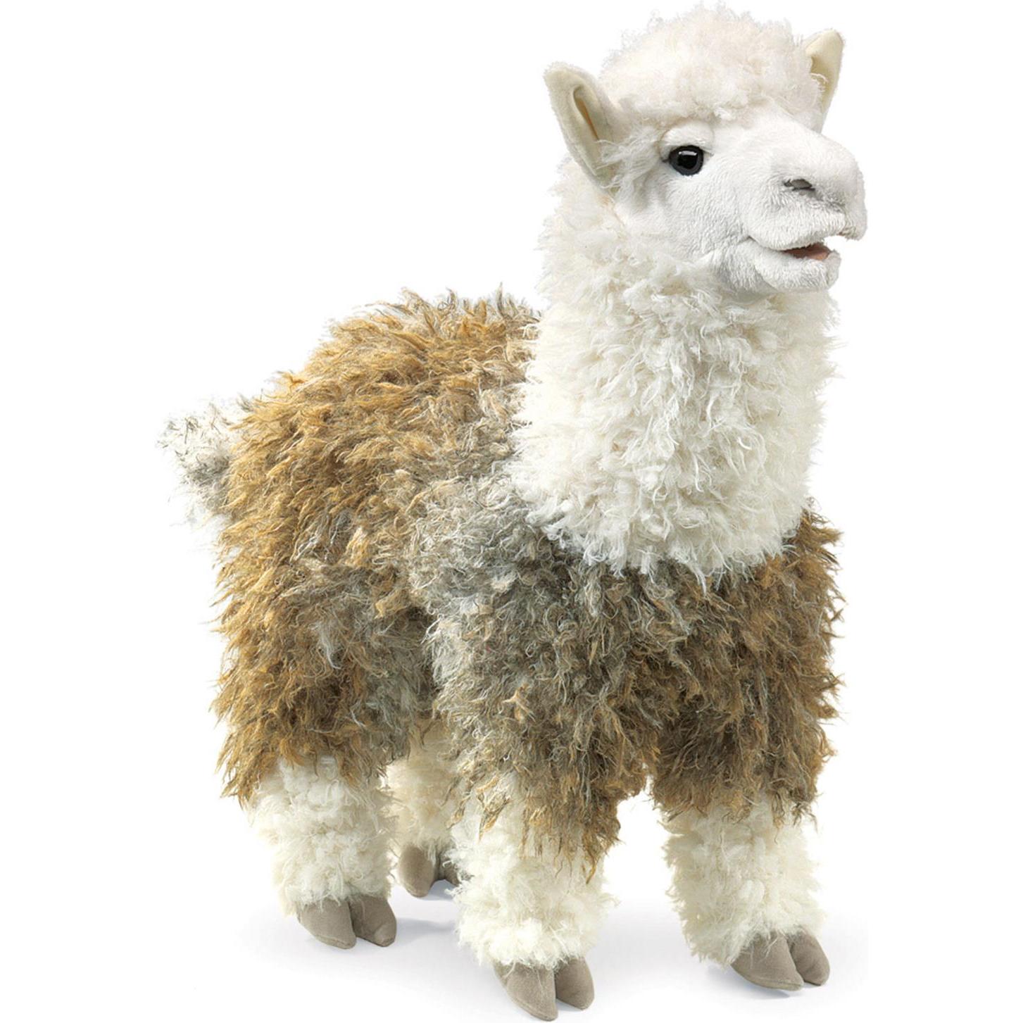 Folkmanis Alpaca: Il Pupazzo Coccoloso