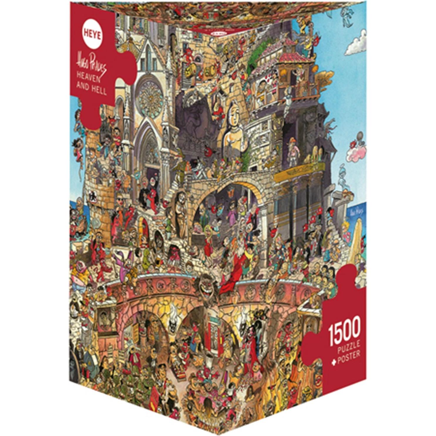 Heye Paradiso e Inferno: Puzzle di 1500 Pezzi