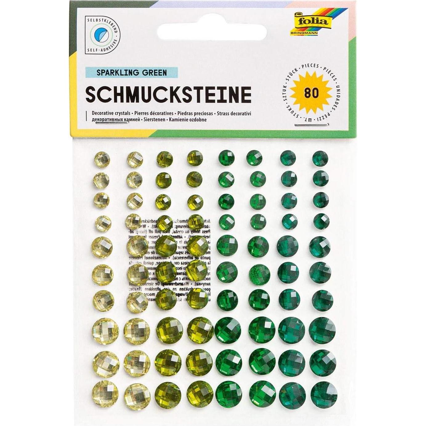 Folia Emerald Dream: Gemme Autoadesive per Creazioni Uniche