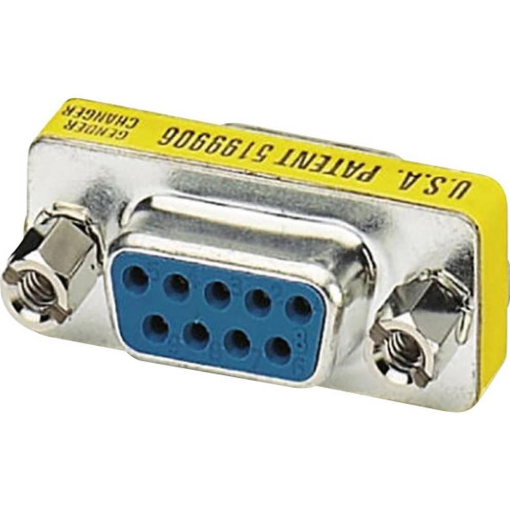 Phoenix Contact D-SUB contact insert shell size 1, Cavo + Spina elettrica, Giallo