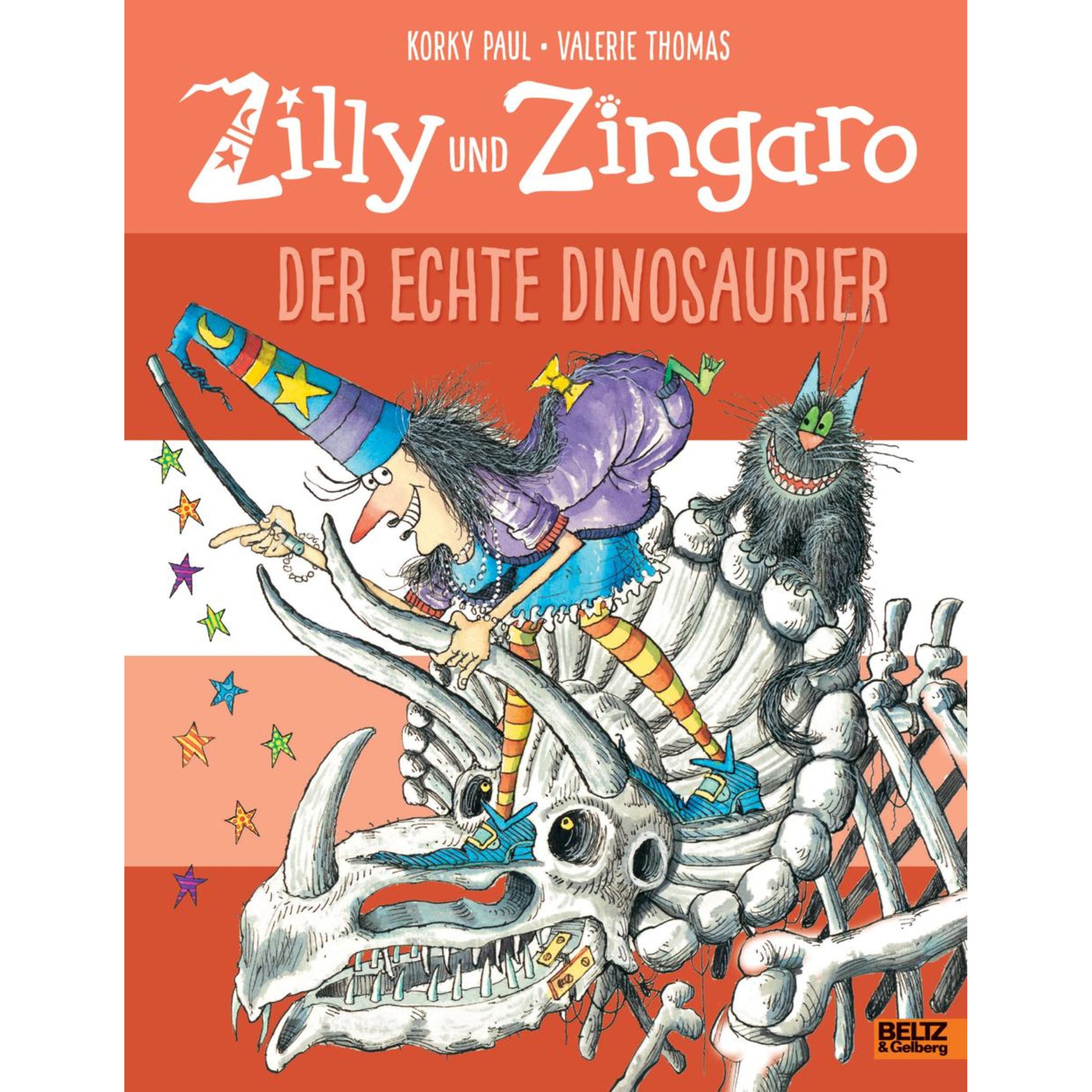 Zilly und Zingaro. Der echte Dinosaurier, Libro per bambini di Cornoso Paolo, Valerie Thomas