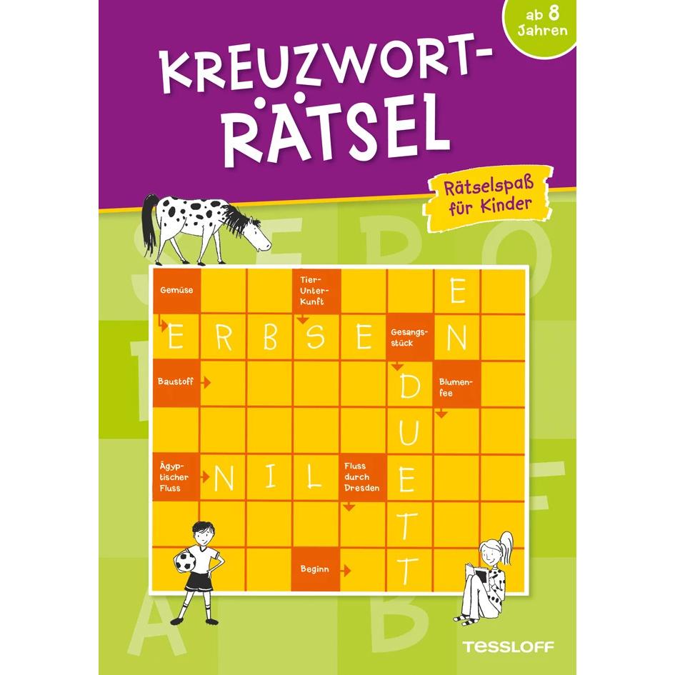 Cruciverba e Rebus: Un Divertente Libro Scolastico per Bambini di Marion Master e Inge Gürtzig