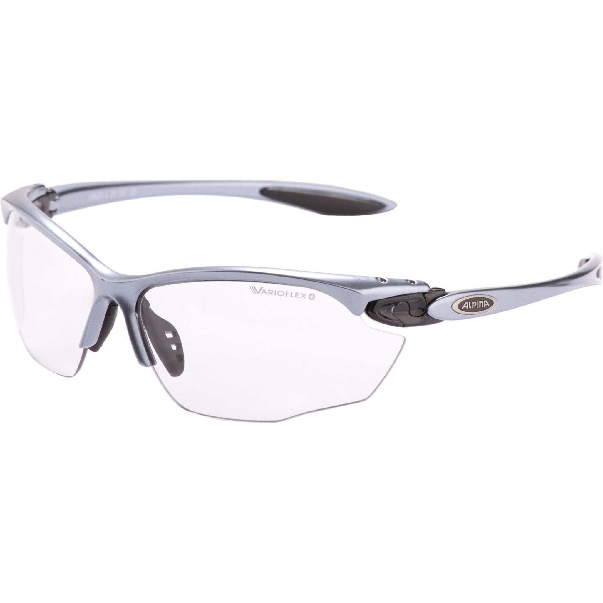 ALPINA SPORTS Twist Four VL+ - Occhiali Sportivi Unisex (Nero/Grigio)