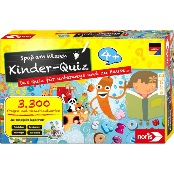 Noris Quiz: Sfida Intellettuale per Bambini (Tedesco)