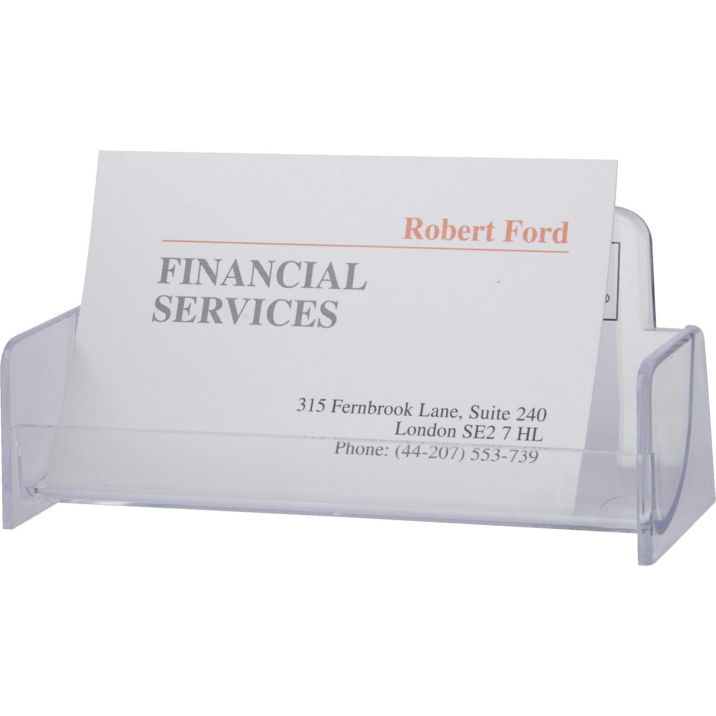 Sigel: Porta Biglietti da Visita (A8) - Cristallino