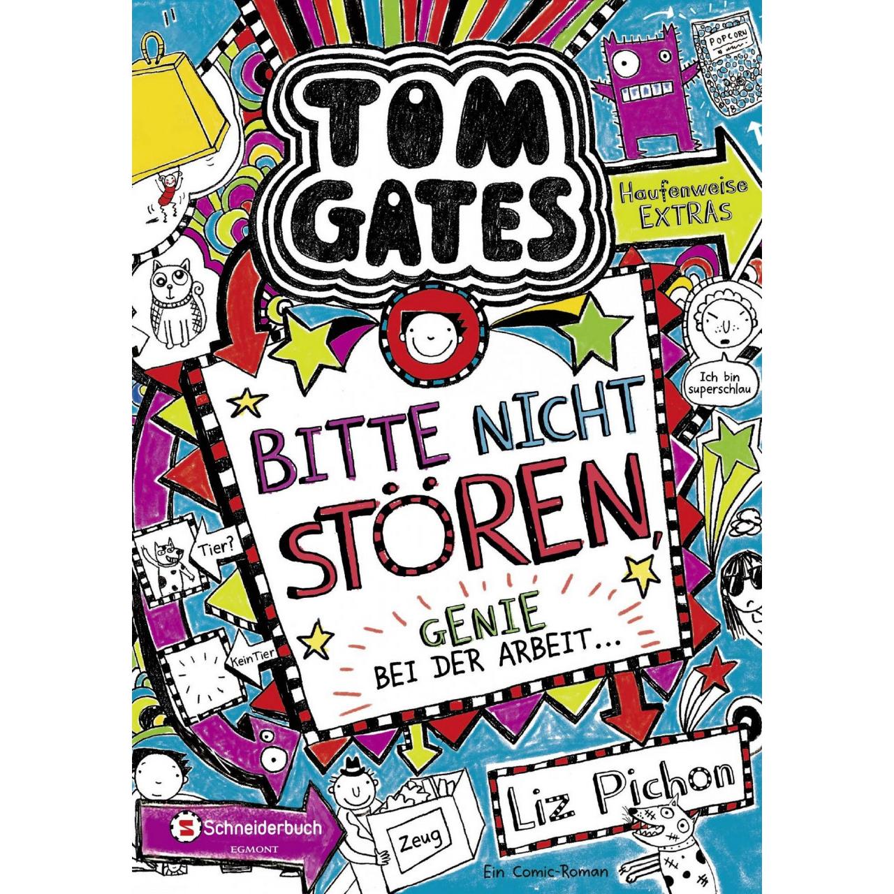 Bitte nicht stören, Genie bei der Arbeit, Libro per bambini di Liz Pichon