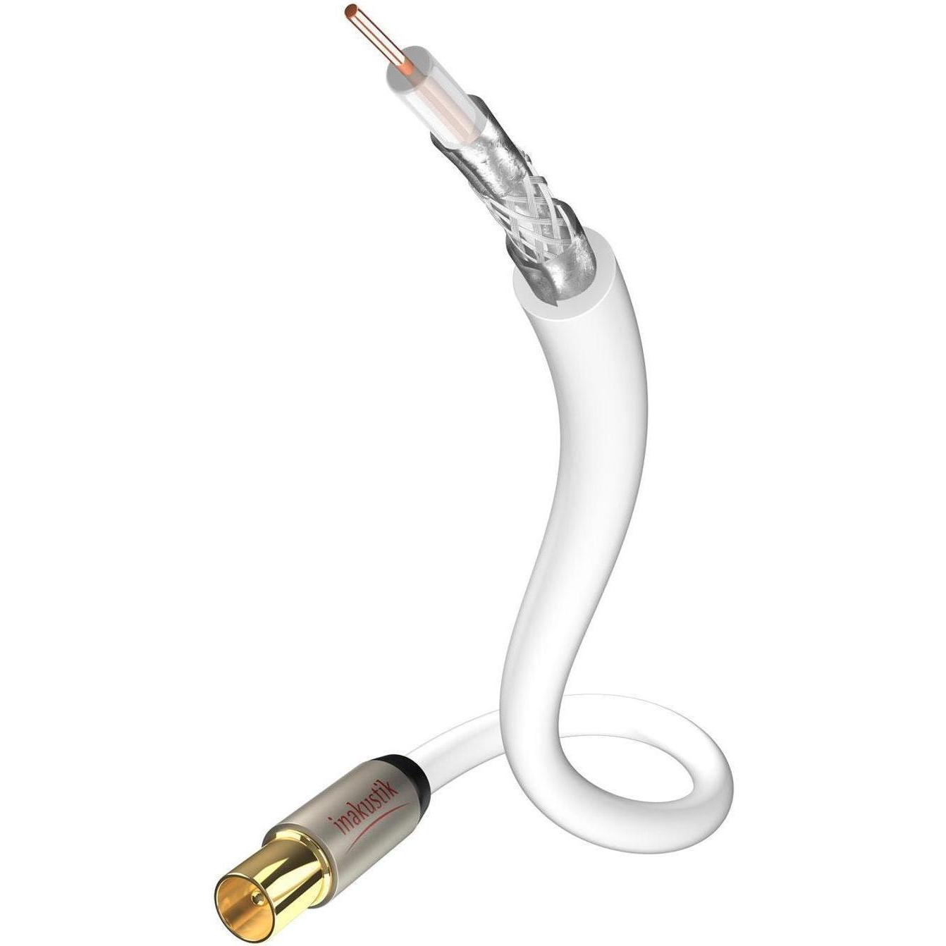 Inakustik Cavo d'antenna premium (100 dB, Cavi antenna), Cavo antenna