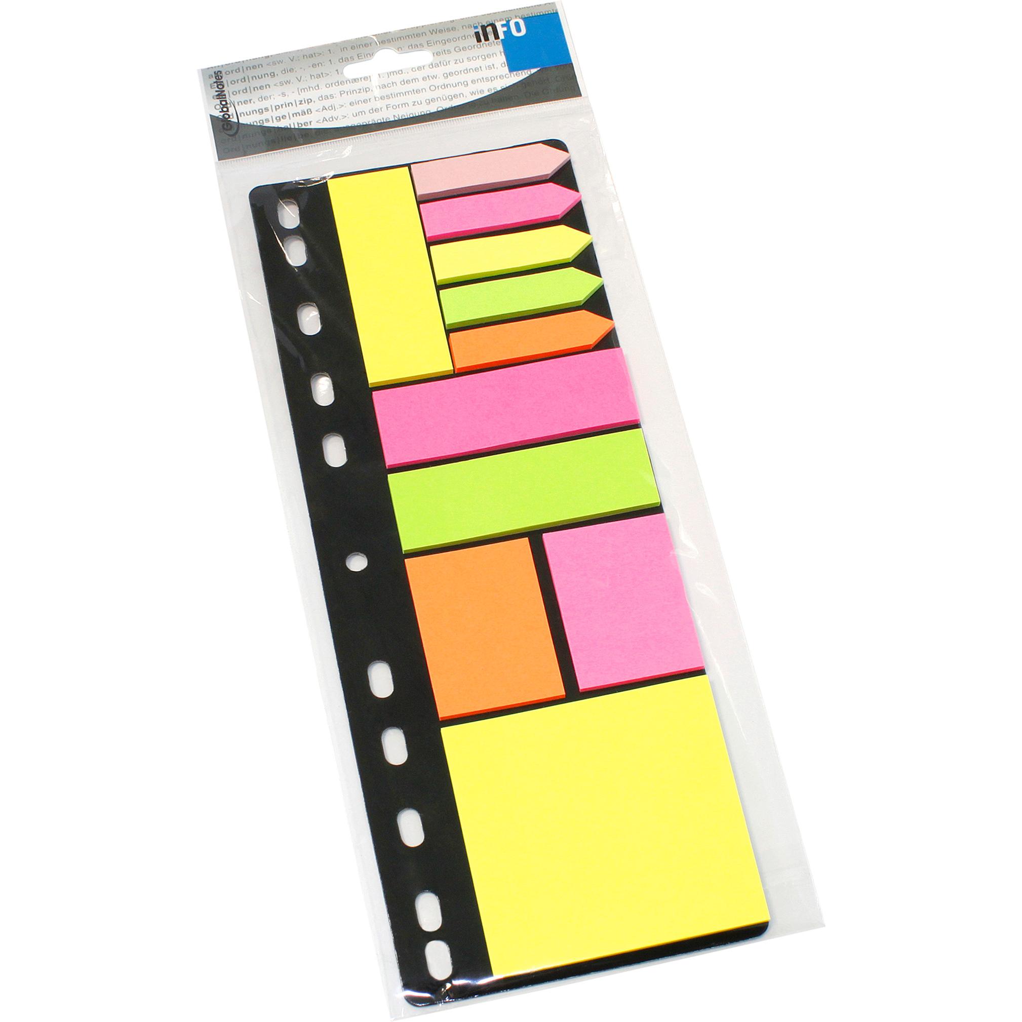 Info, Post-it, FOLDER SET - Simbolo (25 x 11 mm)