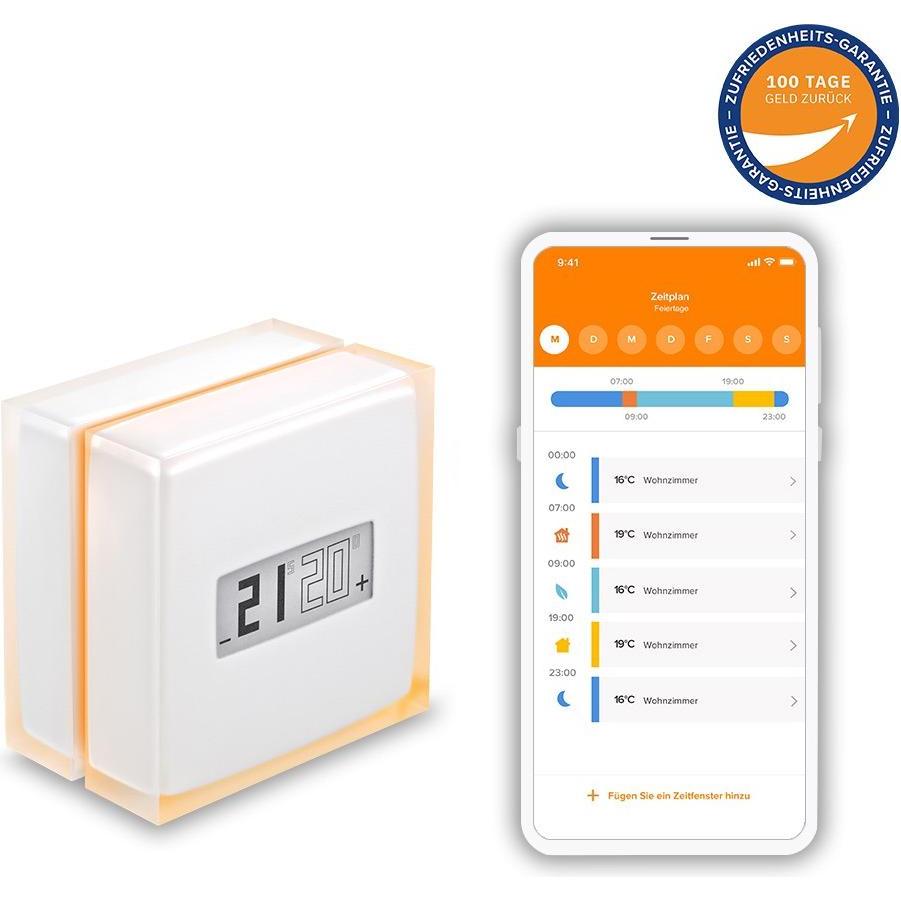 Netatmo Termostato Intelligente, Termostato Bianco