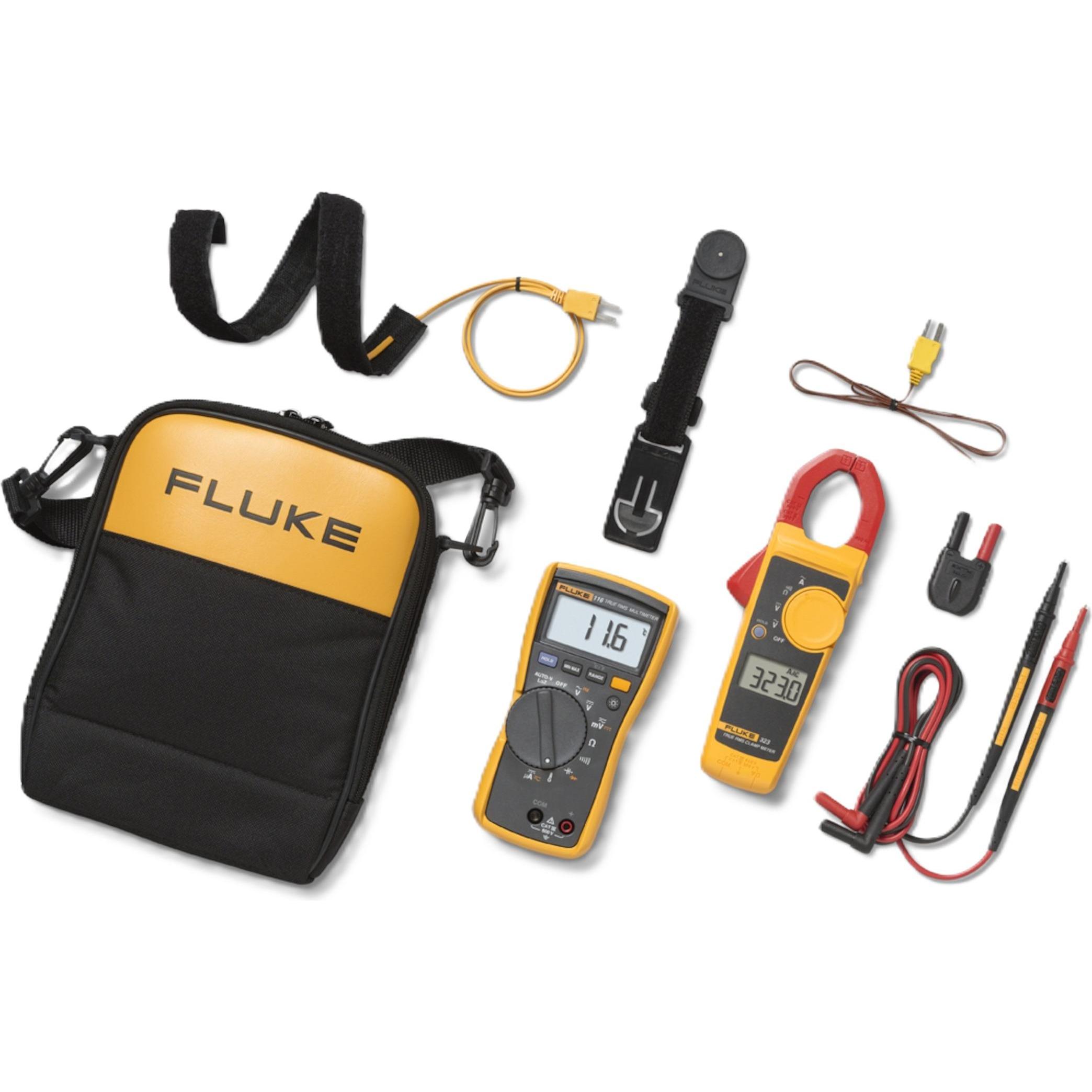 Fluke: Multimetro Portatile (CAT III 600V) + Pinza Amperometrica