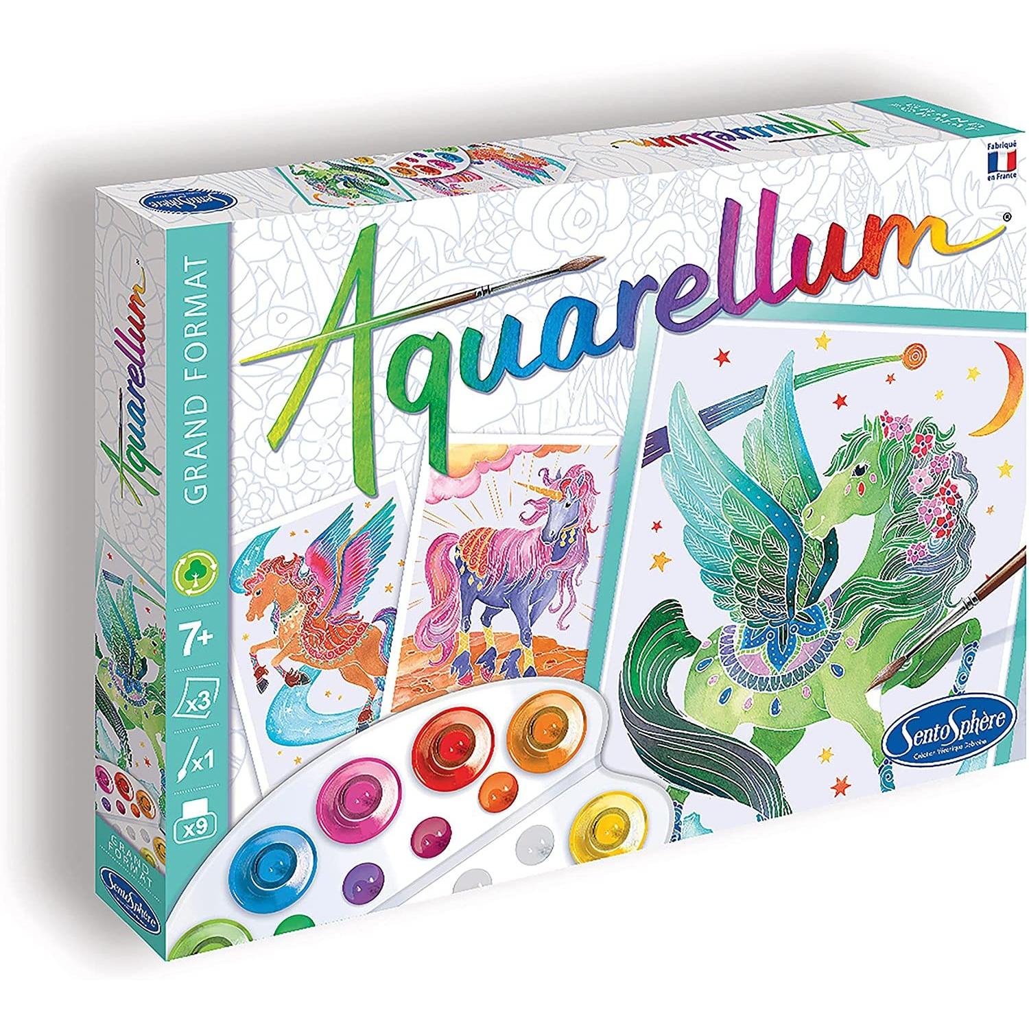 Sentosphere Aquarellum Gm 3T: Licorne et Pégases