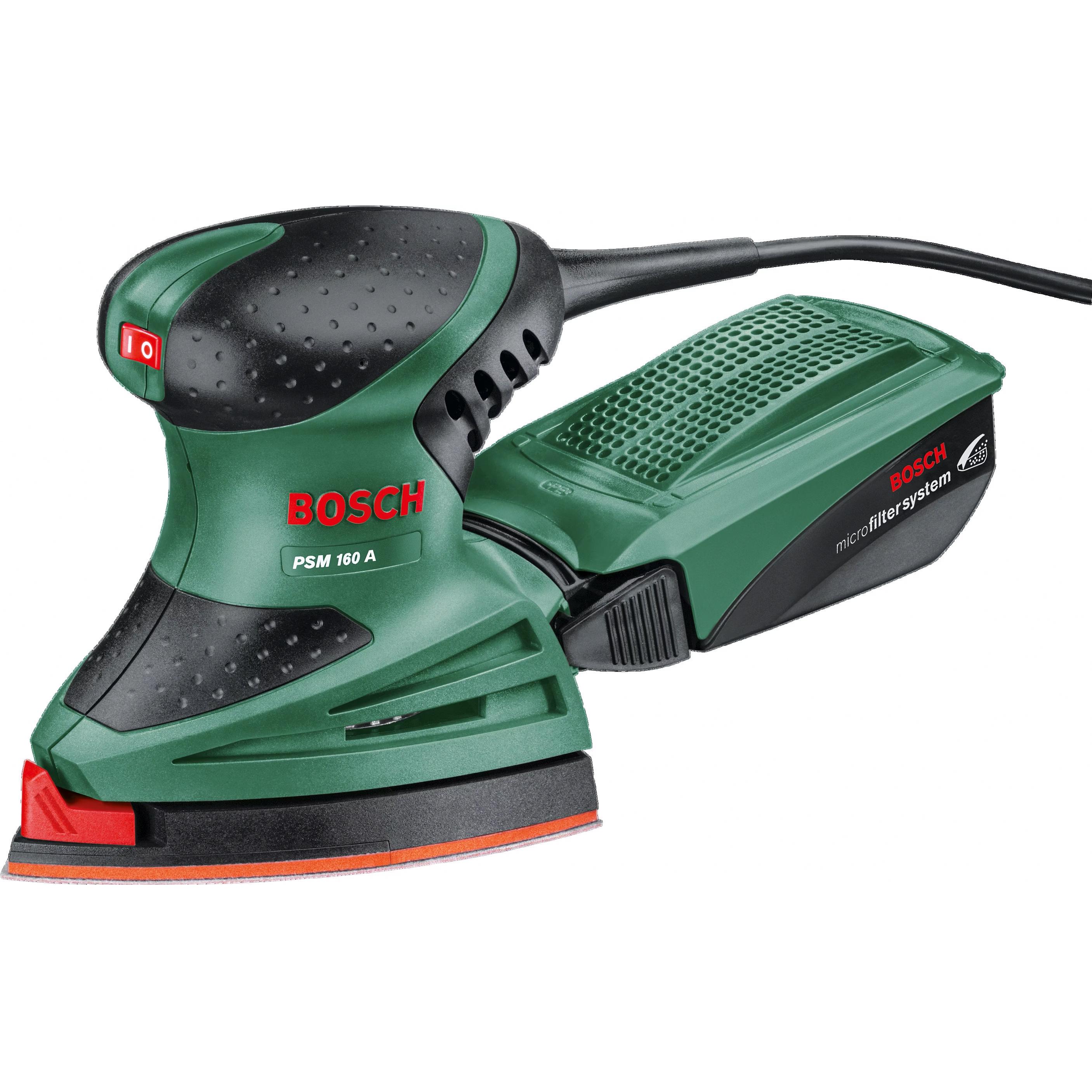 Bosch Home & Garden, Rettificatrice + Lucidatrice Psm 160 A (Multisander, 160 W)