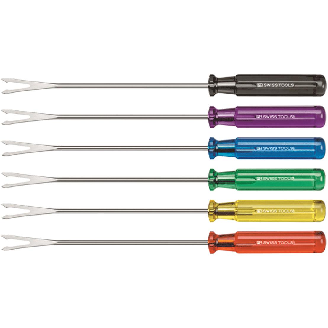 PB Swiss Tools Forchette per Fonduta di Carne PB4041 - Set Colori Multipli