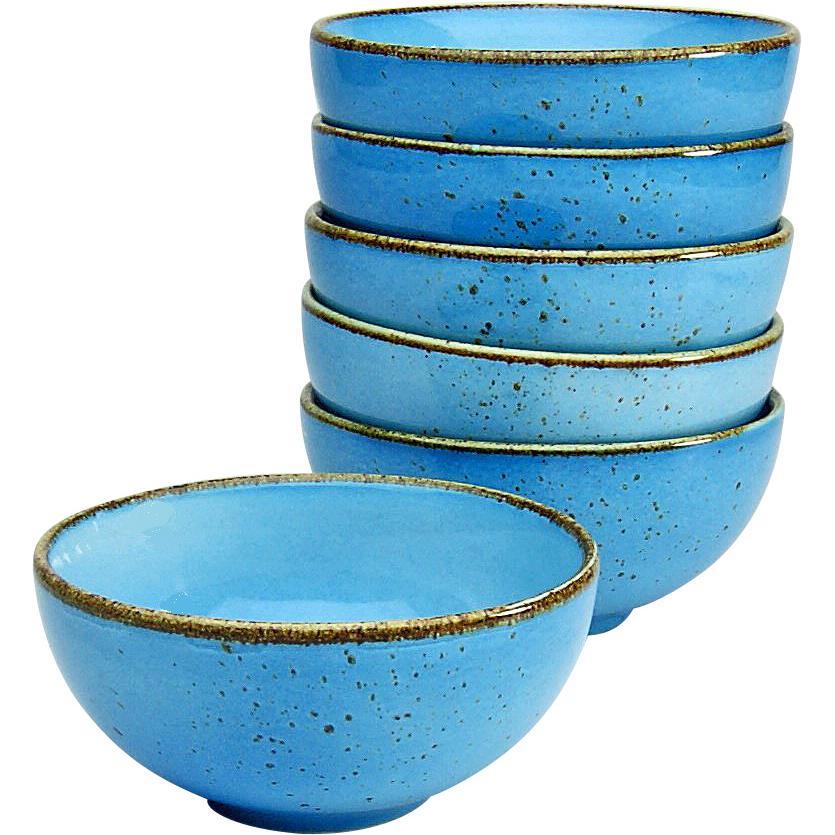 CreaTable Collezione Natura: Ciotola + Scodella, Blu