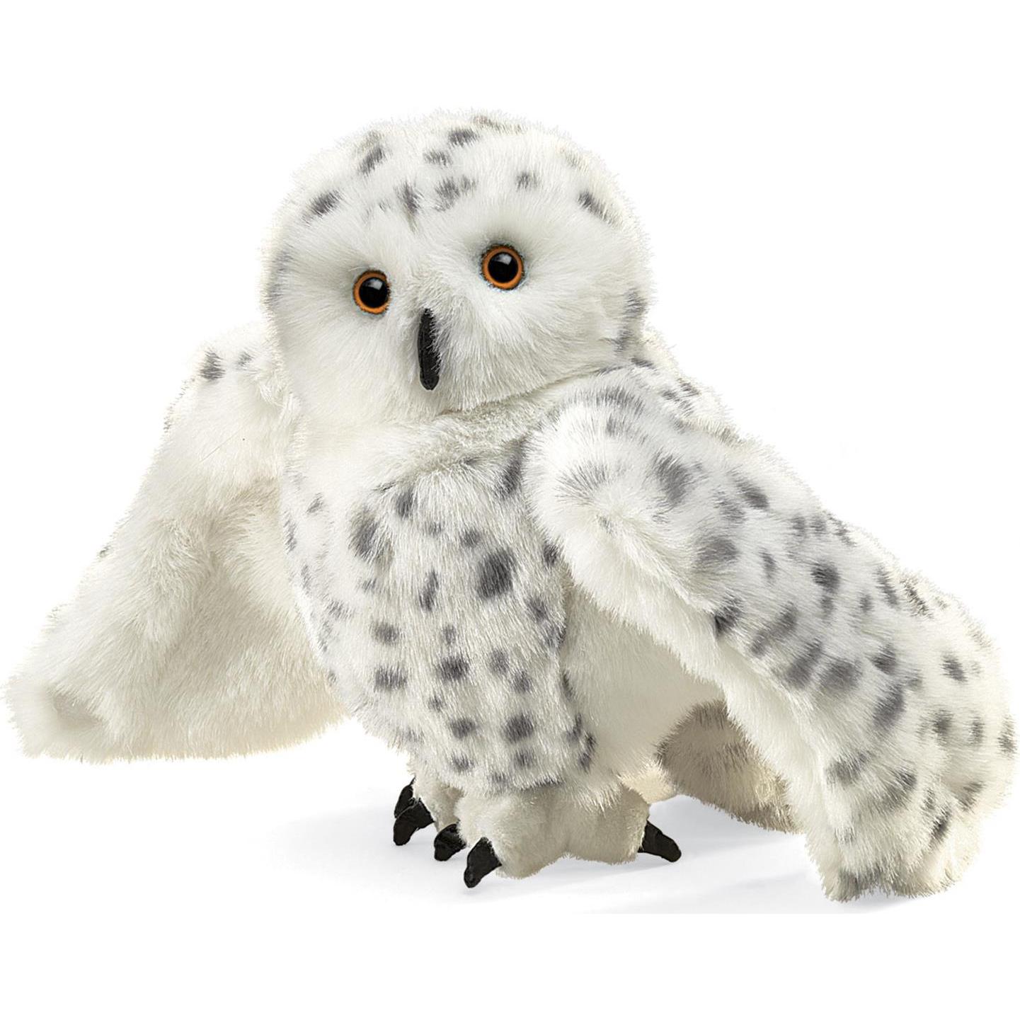 Folkmanis Gufo delle Nevi - Puppetto a Mano