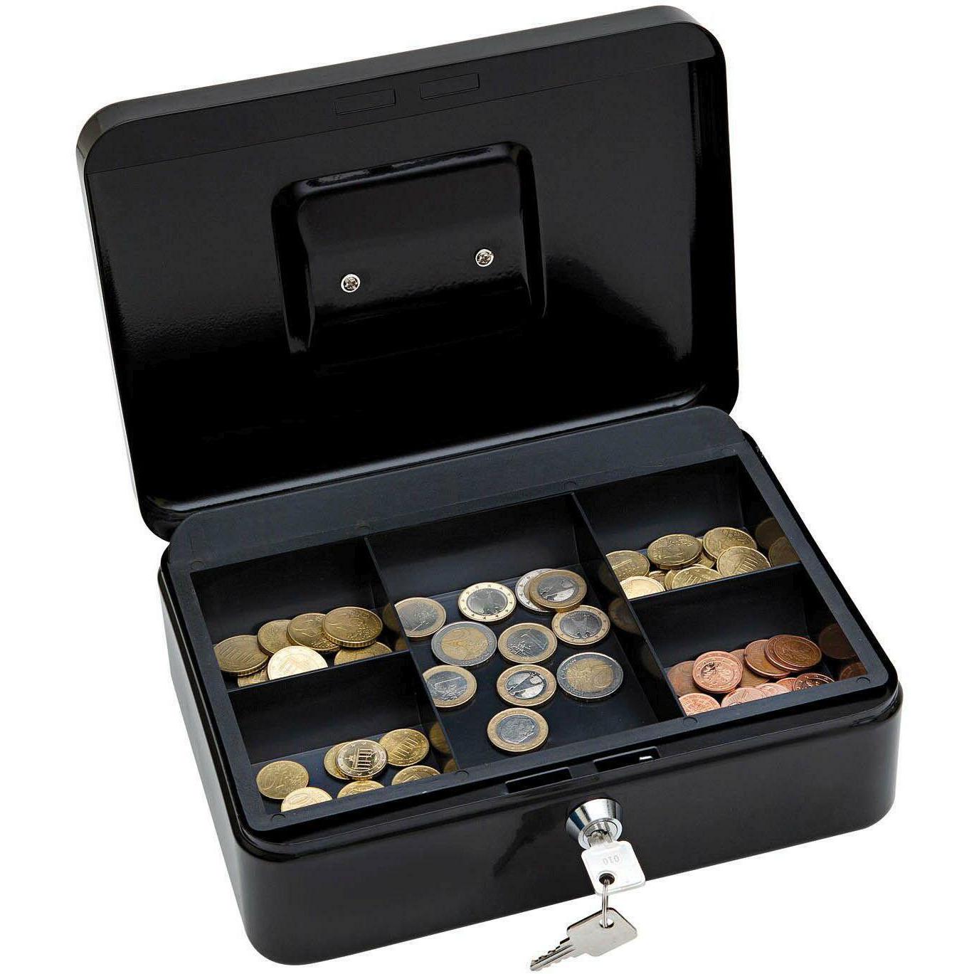 Wedo: Cassetta Portavalori con 5 Scomparti