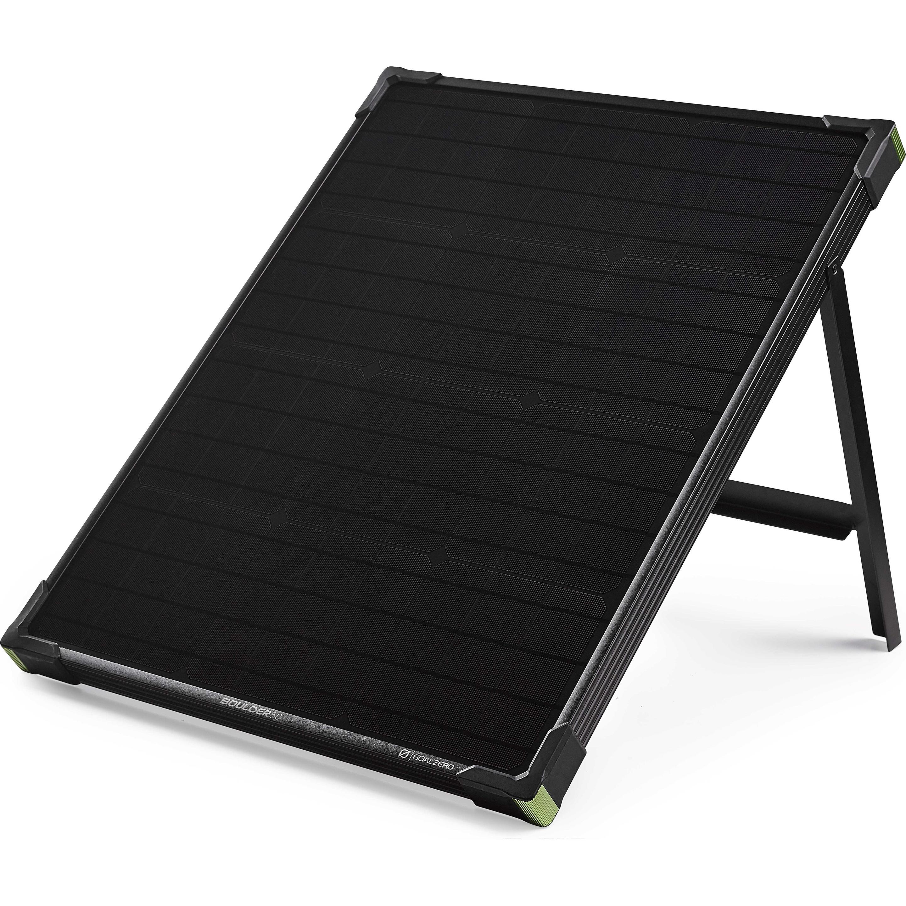 Goal Zero Boulder 50: Pannello Solare Robusto (50W, 5.6kg)
