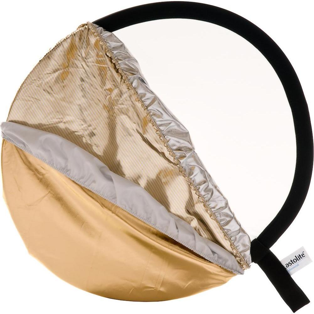 Lastolite Riflettore pieghevole 95 cm intercambiabile 5 in 1 kit (Riflettore pieghevole, 95 cm), Softbox + Riflettore